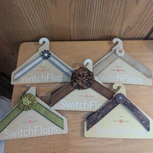 Lindsay Phillips Switch Flops Variety Bundle‎ of 5-Flowers Size Small